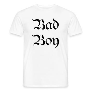 Streetwear - Männer T-Shirt - Weiß - Vorne - AI Model Male 178 dark (178cm)