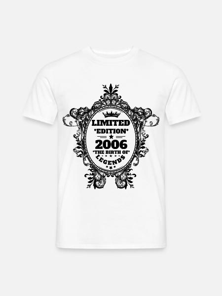 2006 - Männer T-Shirt - Weiß