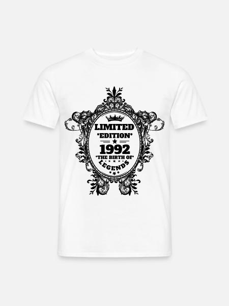 1992 - Männer T-Shirt - Weiß