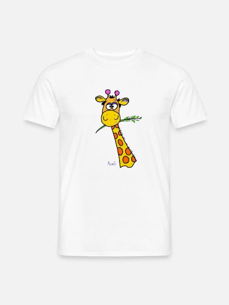 Cute Giraffe - Men's T-Shirt - white