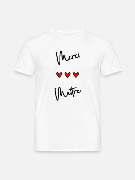 MASTER. MASTER - Men's T-Shirt - white