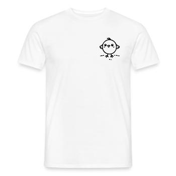 Cheeky Chick - Men's T-Shirt - white - Front - AI Model Male 178 dark (178cm)