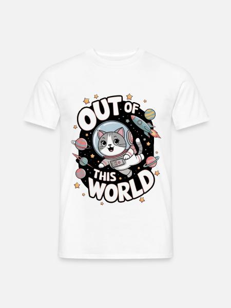 Out Of This World - Men's T-Shirt - white