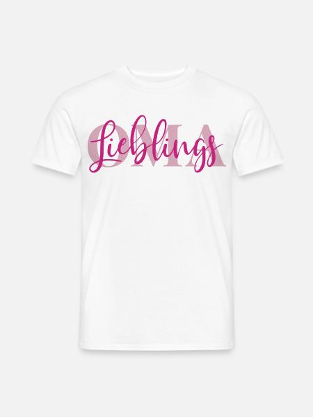 Lieblingsoma - Männer T-Shirt - Weiß