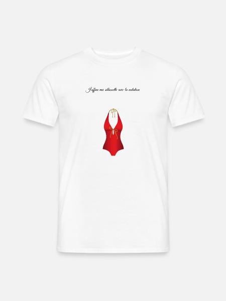 La piscine 1 - T-shirt homme - blanc