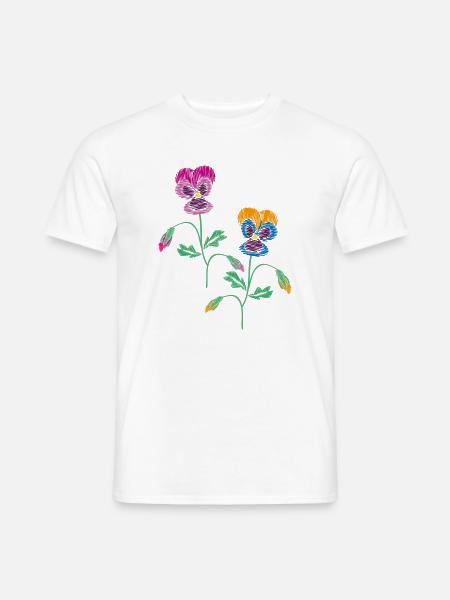 Pensée - T-shirt homme - blanc