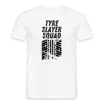 Reifentöter-Kader - Männer T-Shirt - Weiß - Vorne - AI Model Male 178 dark (178cm)
