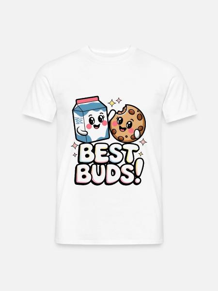 Best Buds! - Men's T-Shirt - white