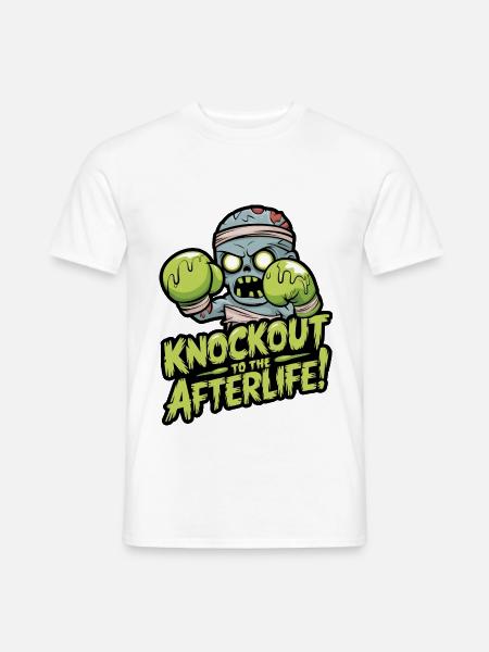 KO à la - T-shirt homme - blanc