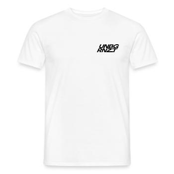UNBGRNZT by Unlimited Apparel - Men's T-Shirt - white - Front - AI Model Male 178 dark (178cm)