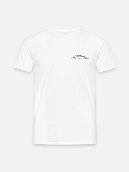 feather - Men's T-Shirt - white