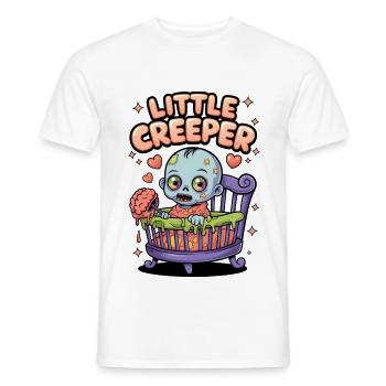 Kleiner Kriecher - Männer T-Shirt - Weiß - Vorne - AI Model Male 178 dark (178cm)