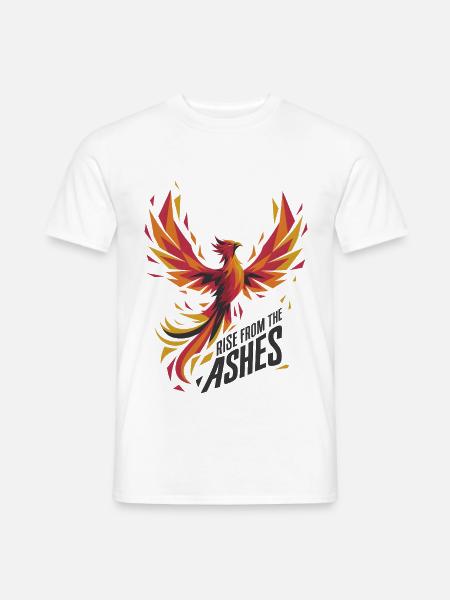 Rise From The Ashes - Men's T-Shirt - white