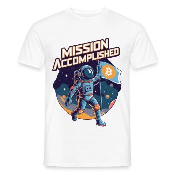 Mission Accomplished - Men's T-Shirt - white - Front - AI Model Male 178 dark (178cm)