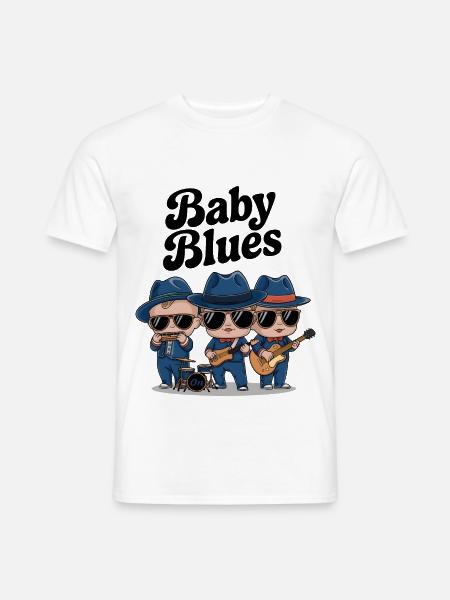 Baby Blues - T-shirt homme - blanc