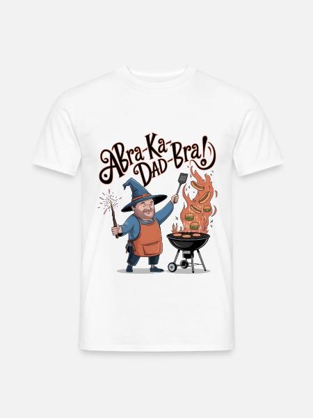 AbraKa-Dad-Bra ! - T-shirt homme - blanc