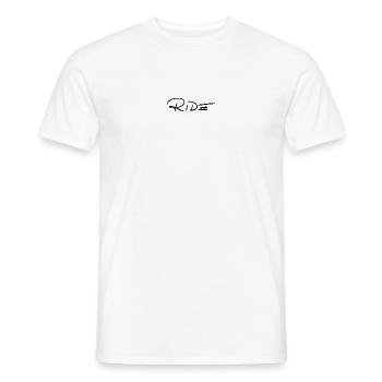 CHEVAUCHER - T-shirt homme - blanc - Devant - AI Model Male 178 dark (178cm)