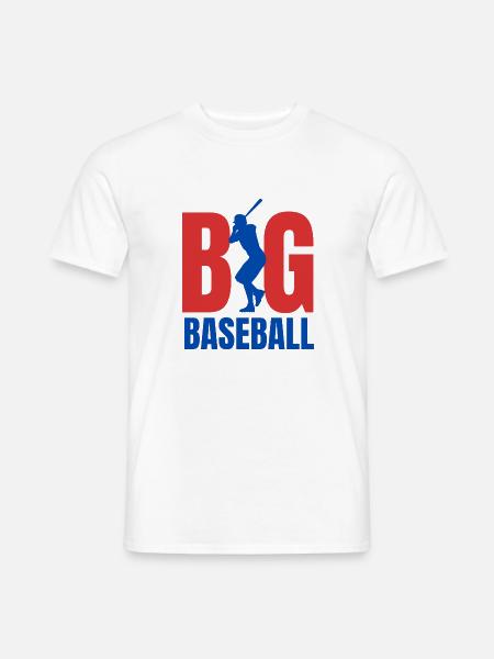 Baseball BIG - Men's T-Shirt - white
