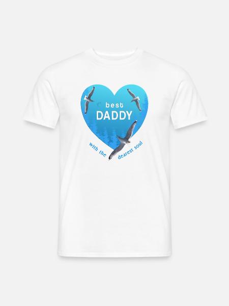 best daddy - Männer T-Shirt - Weiß