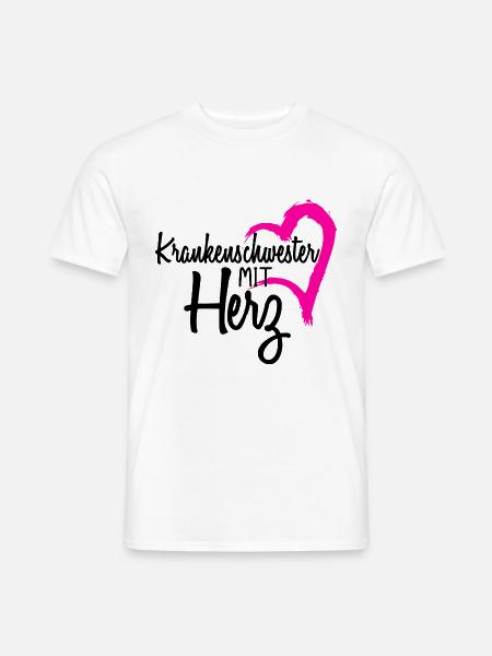 Krankenschwester Geschenk - Männer T-Shirt - Weiß