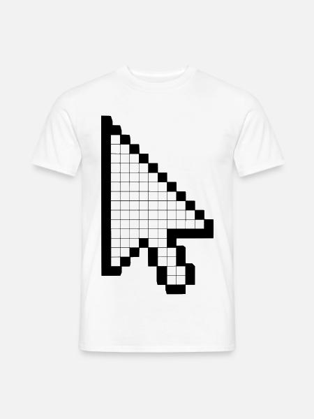 Computer Mauszeiger - Männer T-Shirt - Weiß