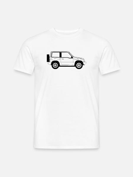 Vitara 3 Door - Männer T-Shirt - Weiß