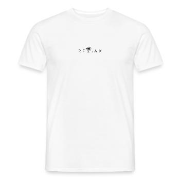 Relax - Männer T-Shirt - Weiß - Vorne - AI Model Male 178 dark (178cm)