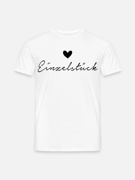 Einzelstück - Männer T-Shirt - Weiß