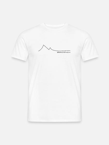 Mountain Lover - Männer T-Shirt - Weiß
