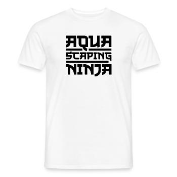 Aqua Scaping Aquarium Aquarist - Männer T-Shirt - Weiß - Vorne - AI Model Male 178 dark (178cm)