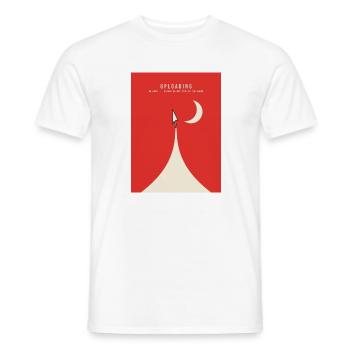 Hochladen von Mauscursor Rocket Dial Up Retro - Männer T-Shirt - Weiß - Vorne - AI Model Male 178 dark (178cm)