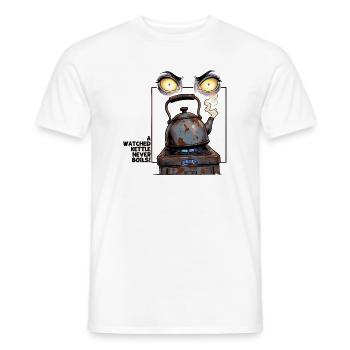 Magische Augen Auf Rostkessel-Wacht - Männer T-Shirt - Weiß - Vorne - AI Model Male 178 dark (178cm)