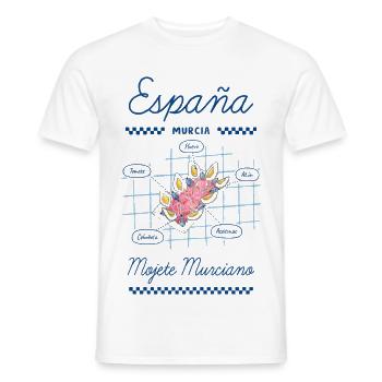 Murcianisches Mojete - Männer T-Shirt - Weiß - Vorne - AI Model Male 178 dark (178cm)