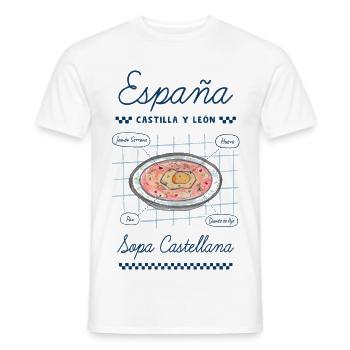 Kastilische Suppe - Männer T-Shirt - Weiß - Vorne - AI Model Male 178 dark (178cm)