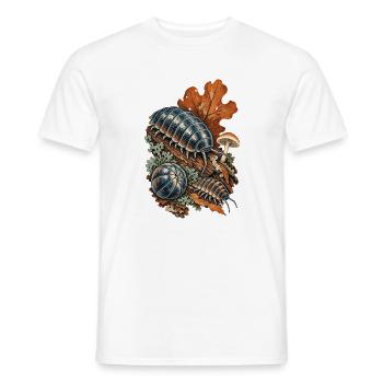 Asselwald – kleine Welt im Moos - Männer T-Shirt - Weiß - Vorne - AI Model Male 178 dark (178cm)