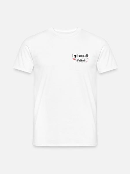 Ergotherapeutin Bachelor of Science - Männer T-Shirt - Weiß