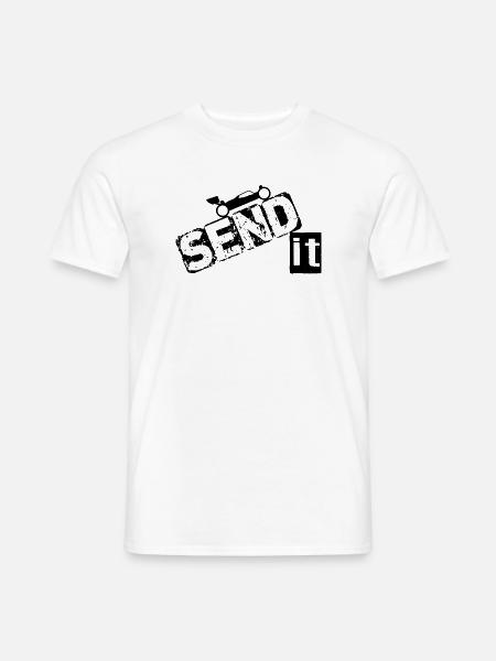 Abgeschickt! - Männer T-Shirt - Weiß