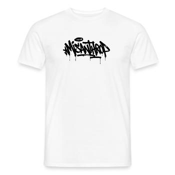 Misanthop Rusty Style - Männer T-Shirt - Weiß - Vorne - AI Model Male 178 dark (178cm)