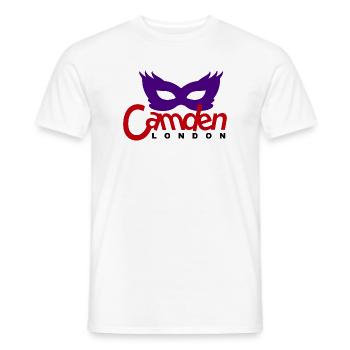 Maskerade Urban Camden - Männer T-Shirt - Weiß - Vorne - AI Model Male 178 dark (178cm)