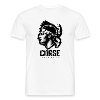 Korsika, ich bin Korsika, Insel der Schönheit - Männer T-Shirt - Weiß - Vorne - AI Model Male 178 dark (178cm)