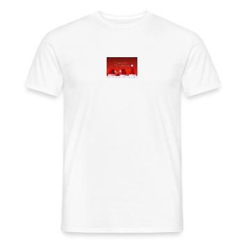 Frohe Weihnachten 2027 Hut-Trio - Männer T-Shirt - Weiß - Vorne - AI Model Male 178 dark (178cm)