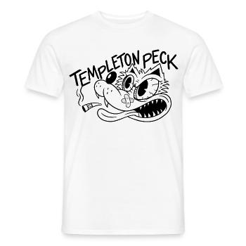 Templeton Peck Wolf - Männer T-Shirt - Weiß - Vorne - AI Model Male 178 dark (178cm)