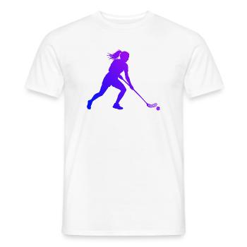 Geschenkidee für eine Ballsportlerin mit Salibandy - Männer T-Shirt - Weiß - Vorne - AI Model Male 178 dark (178cm)