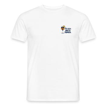 SALBE – Nicht sehr ernst, sehr viel Salbe - Männer T-Shirt - Weiß - Vorne - AI Model Male 178 dark (178cm)