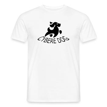 Dog dog - Männer T-Shirt - Weiß - Vorne - AI Model Male 178 dark (178cm)