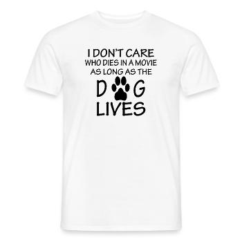 Dog dog - Männer T-Shirt - Weiß - Vorne - AI Model Male 178 dark (178cm)
