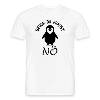 Funny finny - Männer T-Shirt - Weiß - Vorne - AI Model Male 178 dark (178cm)