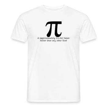 Pai funny - Männer T-Shirt - Weiß - Vorne - AI Model Male 178 dark (178cm)