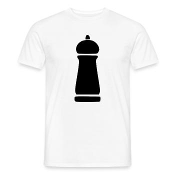 Gewürzmühle Gewürze Geschenk Koch Weihnachten  - Männer T-Shirt - Weiß - Vorne - AI Model Male 178 dark (178cm)