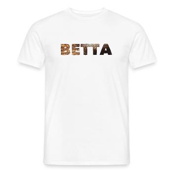 Betta copper smaragdina guitar - Männer T-Shirt - Weiß - Vorne - AI Model Male 178 dark (178cm)
